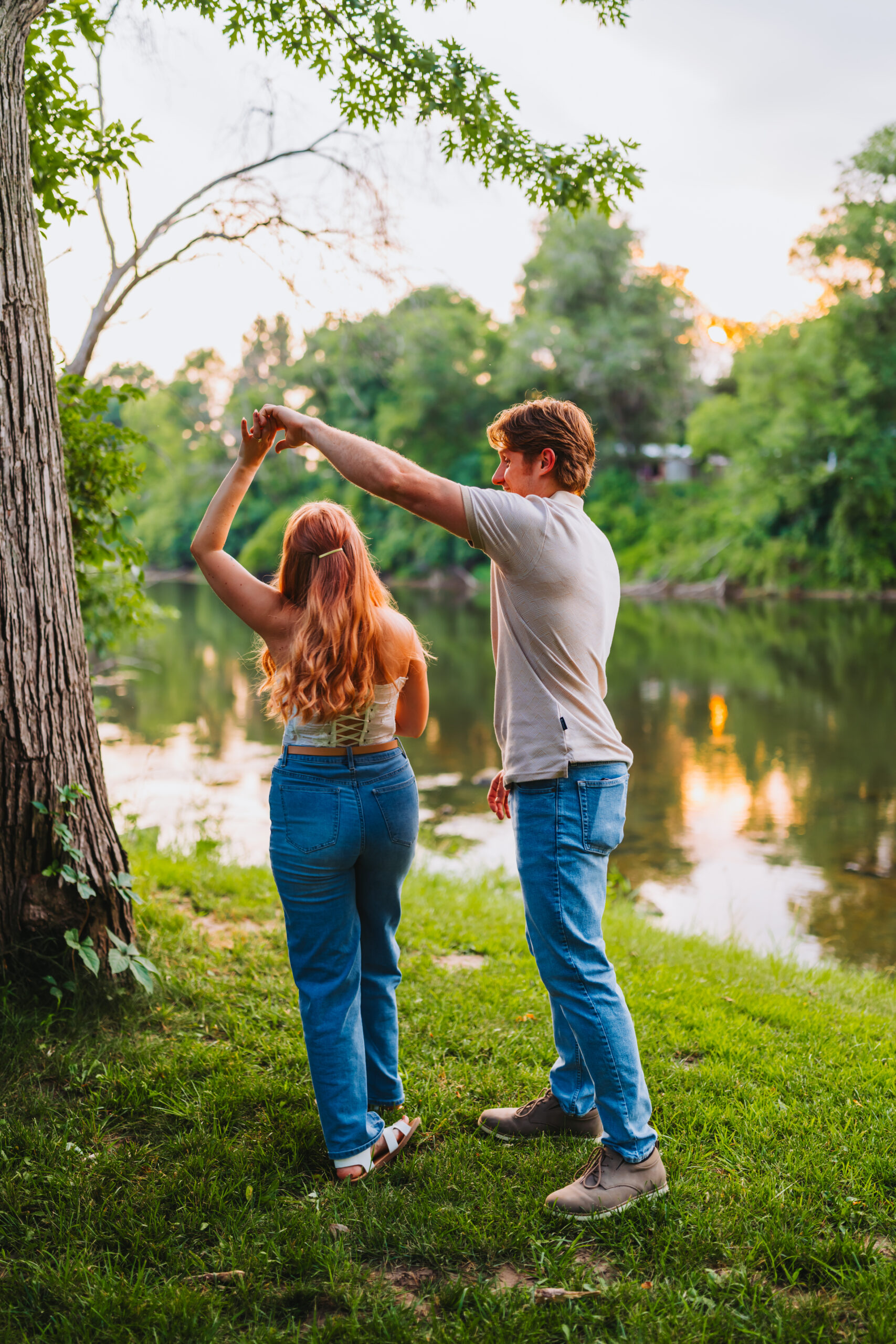 Couple dancing